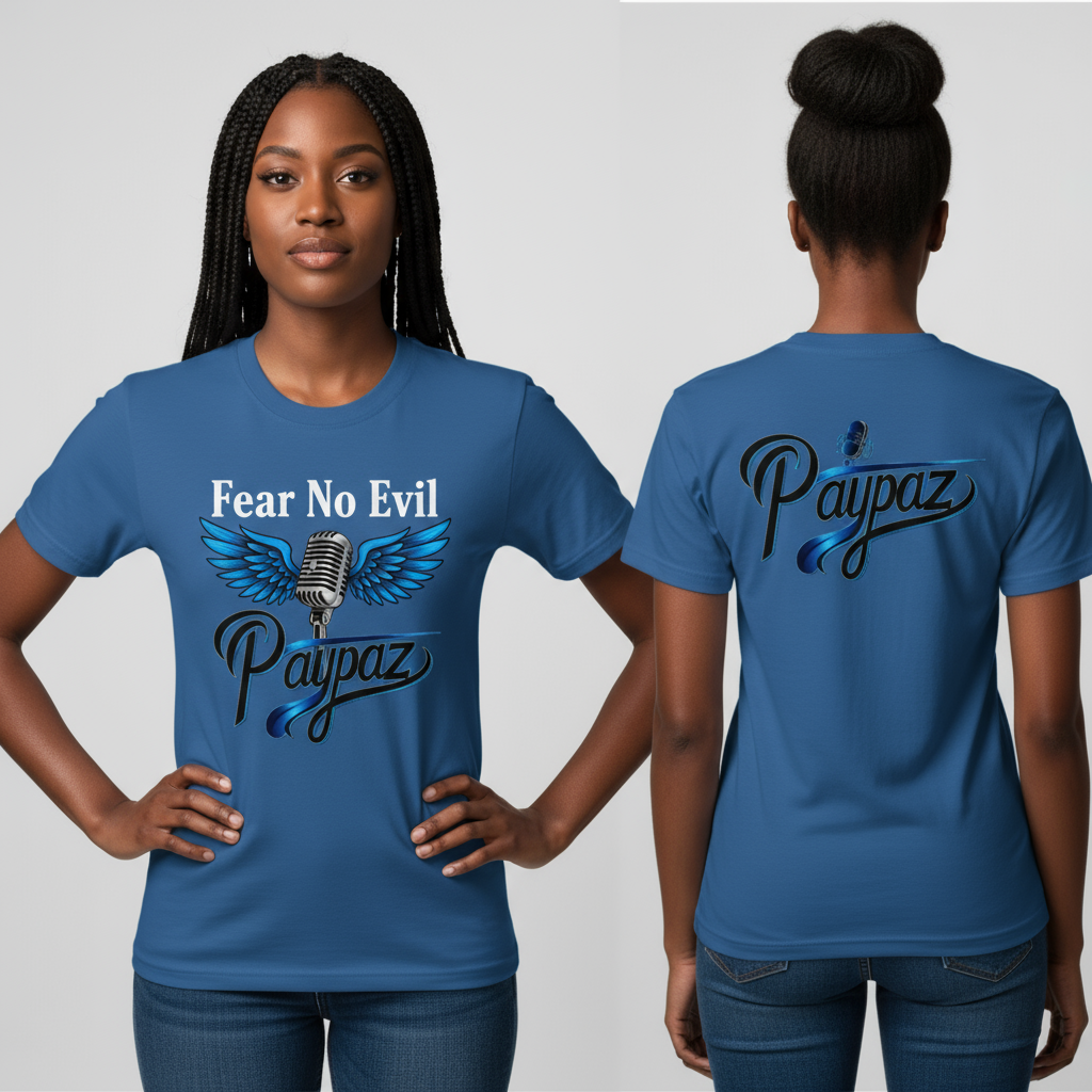 Blue Fear No Evil T-Shirt