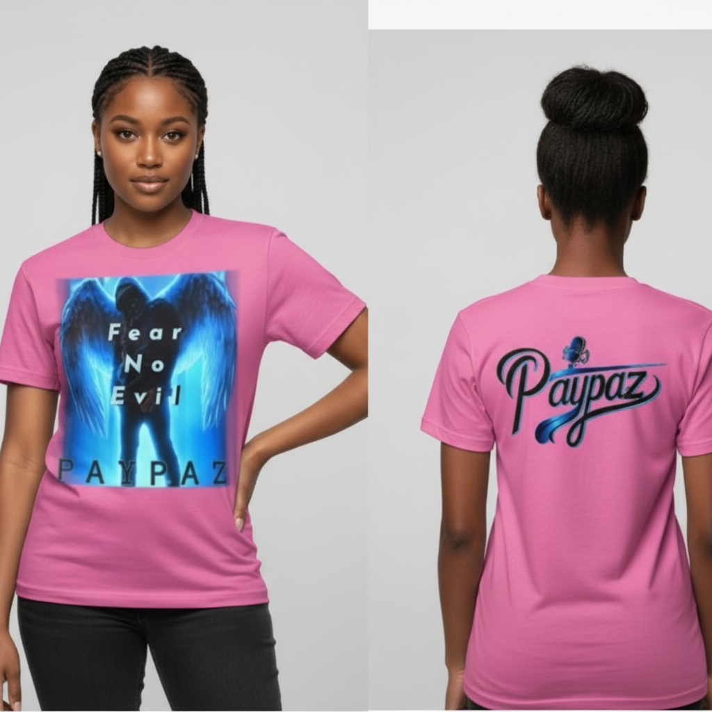 Pink Fear No Evil T-Shirt