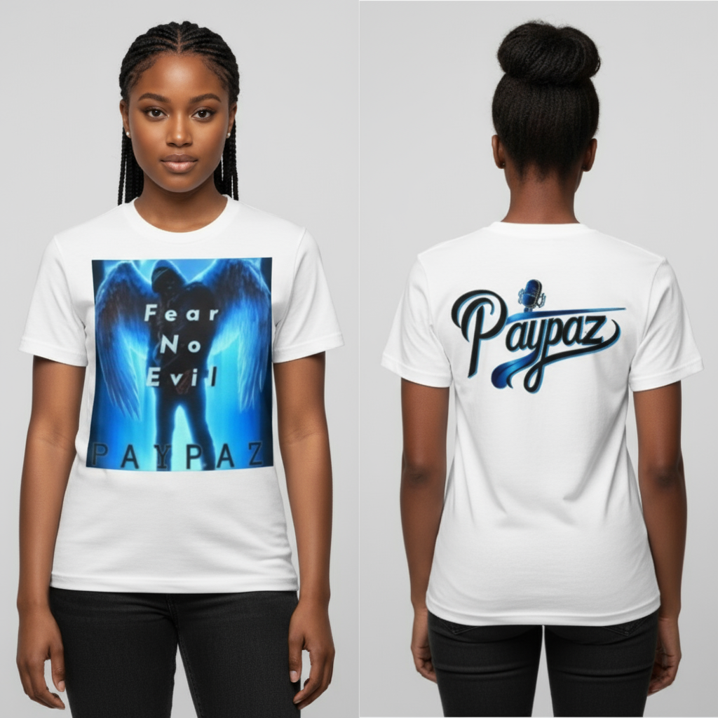 White Fear No Evil T-Shirt